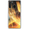 StockTrek Giant Asteroid Collides with Planet Earth Galaxy A21 Clear Case