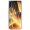 StockTrek Giant Asteroid Collides with Planet Earth Galaxy A50 Clear Case