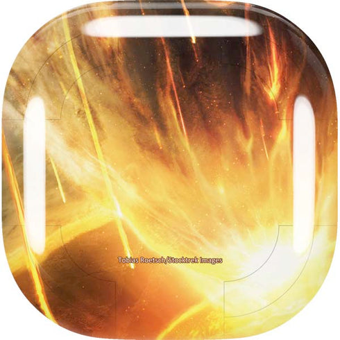 StockTrek Giant Asteroid Collides with Planet Earth Galaxy Buds Live Skin