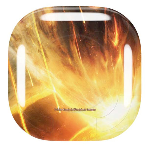 StockTrek Giant Asteroid Collides with Planet Earth Galaxy Buds Live Skin