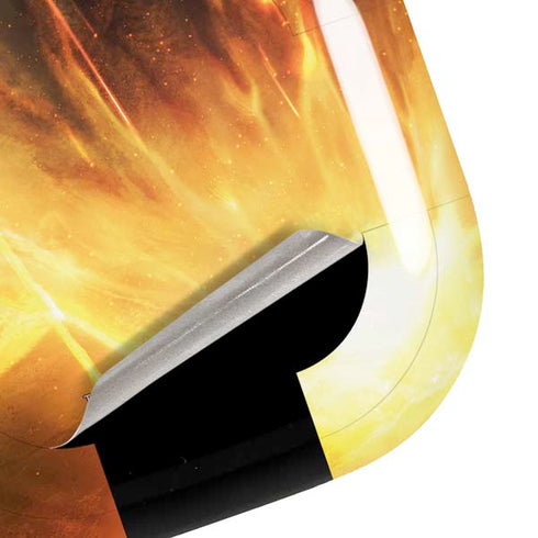 StockTrek Giant Asteroid Collides with Planet Earth Galaxy Buds Live Skin