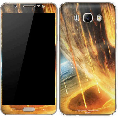StockTrek Giant Asteroid Collides with Planet Earth Galaxy J7 Skin