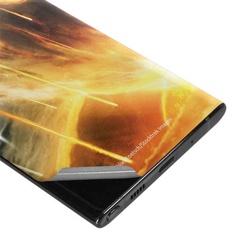 StockTrek Giant Asteroid Collides with Planet Earth Galaxy Note 10 Plus Skin