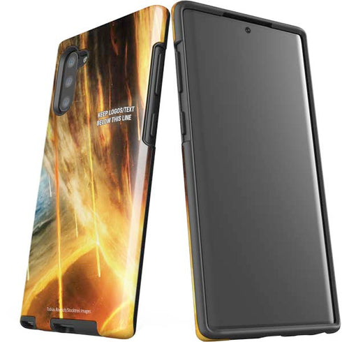 StockTrek Giant Asteroid Collides with Planet Earth Galaxy Note 10 Pro Case