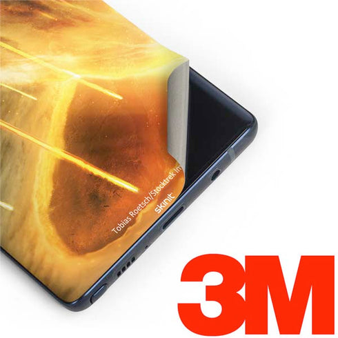 StockTrek Giant Asteroid Collides with Planet Earth Galaxy Note 9 Skin