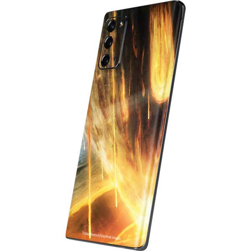 StockTrek Giant Asteroid Collides with Planet Earth Galaxy Note20 5G Skin