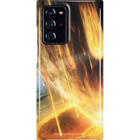 StockTrek Giant Asteroid Collides with Planet Earth Galaxy Note20 Ultra 5G Lite Case