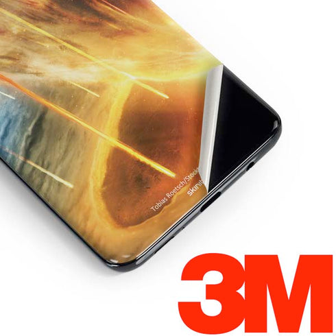 StockTrek Giant Asteroid Collides with Planet Earth Galaxy S10 Skin