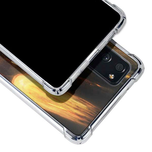 StockTrek Giant Asteroid Collides with Planet Earth Galaxy S20 FE Clear Case