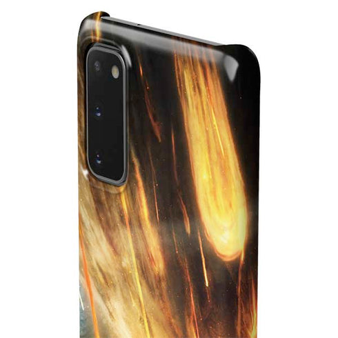 StockTrek Giant Asteroid Collides with Planet Earth Galaxy S20 Lite Case