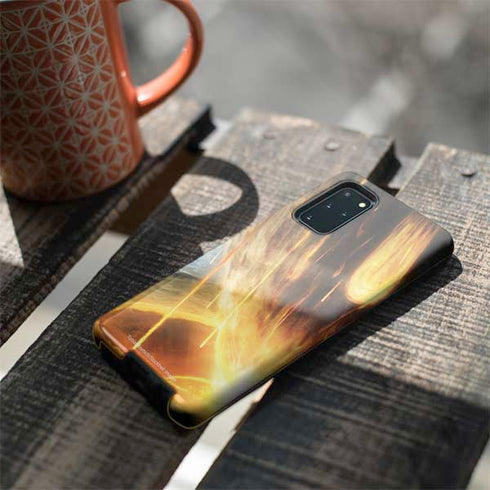 StockTrek Giant Asteroid Collides with Planet Earth Galaxy S20 Plus Pro Case