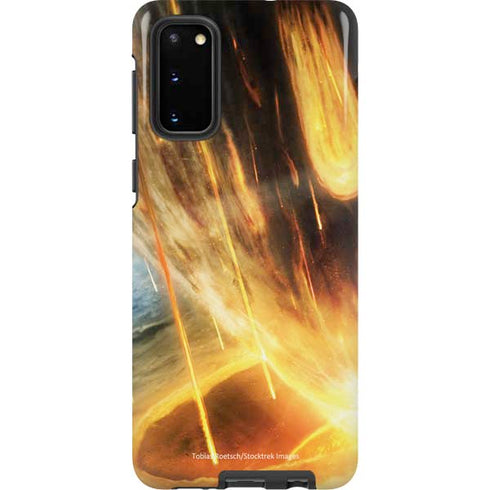 StockTrek Giant Asteroid Collides with Planet Earth Galaxy S20 Pro Case