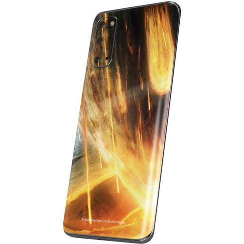 StockTrek Giant Asteroid Collides with Planet Earth Galaxy S20 Skin