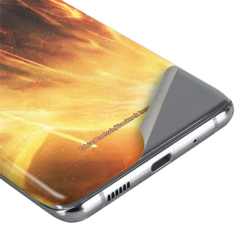 StockTrek Giant Asteroid Collides with Planet Earth Galaxy S20 Ultra 5G Skin