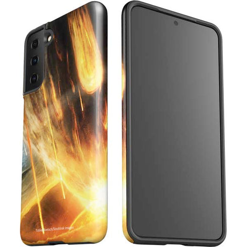 StockTrek Giant Asteroid Collides with Planet Earth Galaxy S21 FE Pro Case
