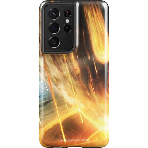 StockTrek Giant Asteroid Collides with Planet Earth Galaxy S21 Ultra 5G Pro Case