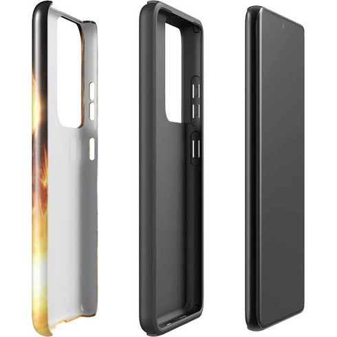 StockTrek Giant Asteroid Collides with Planet Earth Galaxy S21 Ultra 5G Pro Case