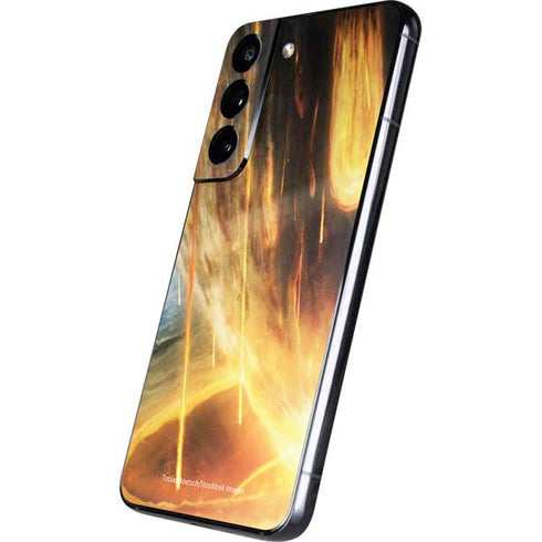 StockTrek Giant Asteroid Collides with Planet Earth Galaxy S22 Skin