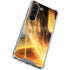 StockTrek Giant Asteroid Collides with Planet Earth Galaxy S23 Clear Case