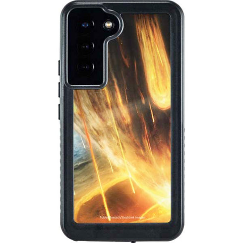 StockTrek Giant Asteroid Collides with Planet Earth Galaxy S23 Plus Waterproof Case