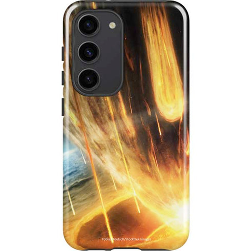 StockTrek Giant Asteroid Collides with Planet Earth Galaxy S23 Pro Case