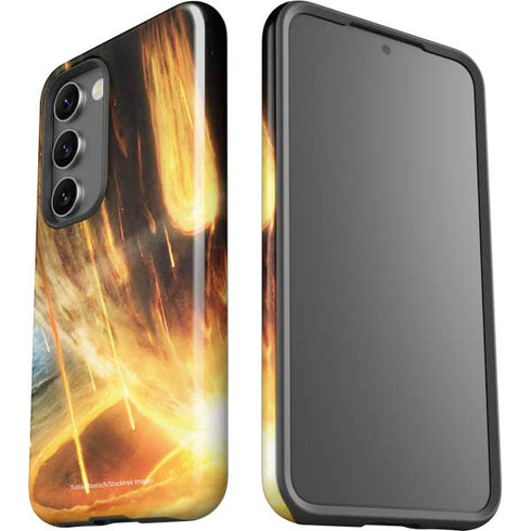 StockTrek Giant Asteroid Collides with Planet Earth Galaxy S23 Pro Case