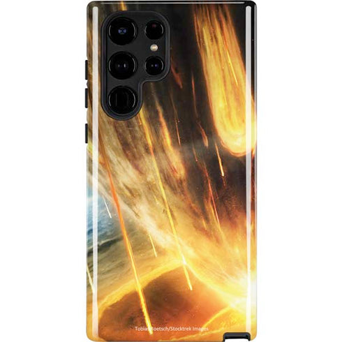 StockTrek Giant Asteroid Collides with Planet Earth Galaxy S23 Ultra Pro Case