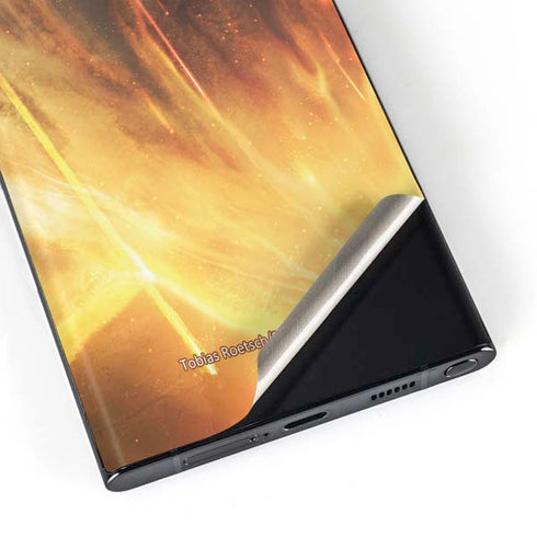 StockTrek Giant Asteroid Collides with Planet Earth Galaxy S23 Ultra Skin