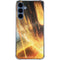 StockTrek Giant Asteroid Collides with Planet Earth Galaxy S24 Clear Case