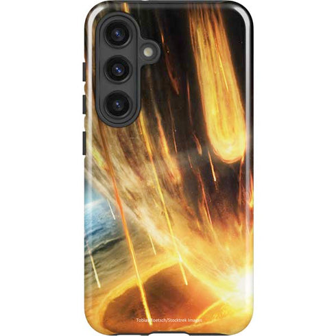 StockTrek Giant Asteroid Collides with Planet Earth Galaxy S25 Impact Case