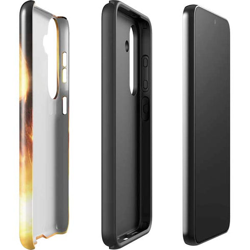 StockTrek Giant Asteroid Collides with Planet Earth Galaxy S25 Impact Case