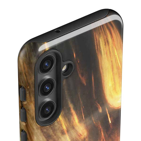 StockTrek Giant Asteroid Collides with Planet Earth Galaxy S24 Plus Impact Case