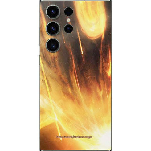 StockTrek Giant Asteroid Collides with Planet Earth Galaxy S24 Ultra Skin