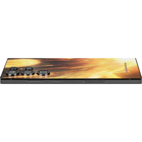 StockTrek Giant Asteroid Collides with Planet Earth Galaxy S25 Ultra Skin