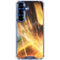 StockTrek Giant Asteroid Collides with Planet Earth Galaxy S25 Clear Case