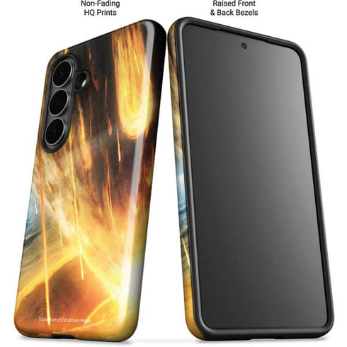 StockTrek Giant Asteroid Collides with Planet Earth Galaxy S26 Plus Impact Case