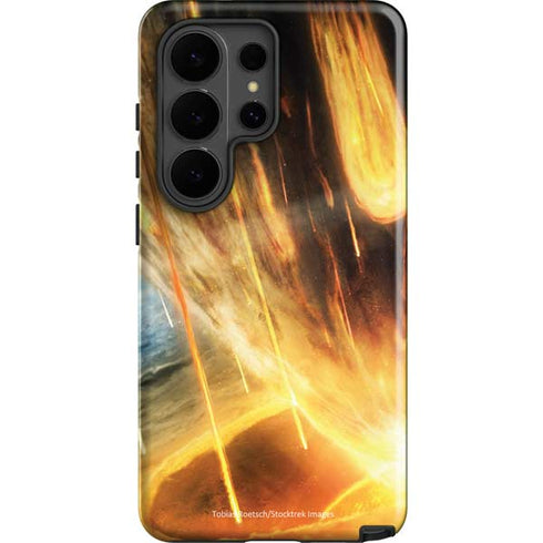 StockTrek Giant Asteroid Collides with Planet Earth Galaxy S26 Ultra Impact Case