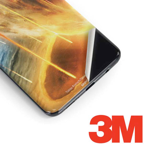 StockTrek Giant Asteroid Collides with Planet Earth Galaxy S9 Plus Skin