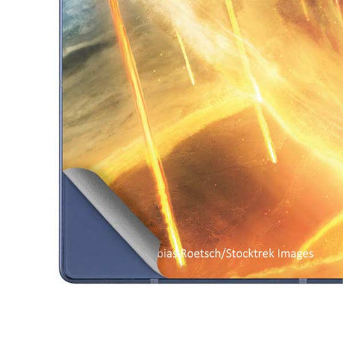 StockTrek Giant Asteroid Collides with Planet Earth Galaxy Z Fold6 Skin