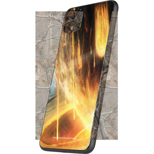 StockTrek Giant Asteroid Collides with Planet Earth Google Pixel 4 XL Skin