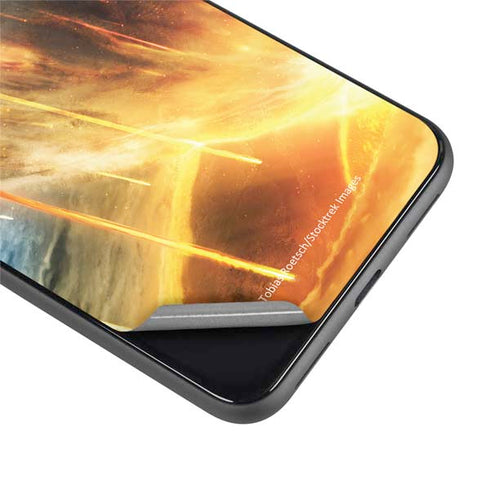 StockTrek Giant Asteroid Collides with Planet Earth Google Pixel 4 XL Skin