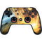StockTrek Giant Asteroid Collides with Planet Earth Google Stadia Controller Skin