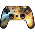 StockTrek Giant Asteroid Collides with Planet Earth Google Stadia Controller Skin