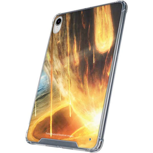 StockTrek Giant Asteroid Collides with Planet Earth iPad 11th Gen (2025) Clear Case