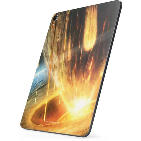 StockTrek Giant Asteroid Collides with Planet Earth Apple iPad Pro Skin