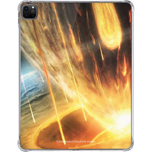 StockTrek Giant Asteroid Collides with Planet Earth iPad Pro 11in (2024) Clear Case
