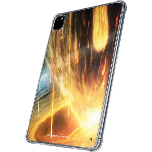 StockTrek Giant Asteroid Collides with Planet Earth iPad Pro 11in (2024) Clear Case