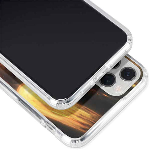 StockTrek Giant Asteroid Collides with Planet Earth iPhone 11 Pro Clear Case