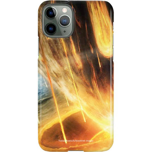 StockTrek Giant Asteroid Collides with Planet Earth iPhone Cases