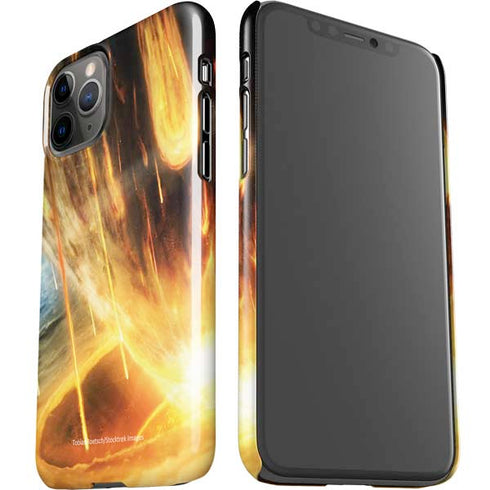 StockTrek Giant Asteroid Collides with Planet Earth iPhone 11 Pro Lite Case